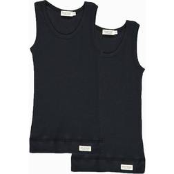 MarMar Copenhagen Baby Sleeveless 2-pack - Black