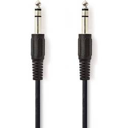 Nedis 6.3mm-6.3mm 2m