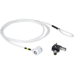 Mobilis 001236 Cable Antirrobo Blanco 18 m