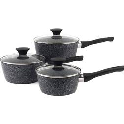 Salter Megastone Cookware Set with lid 3 Parts