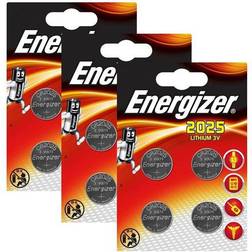 Energizer CR2025 Compatible 12-pack Silver