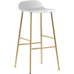 Normann Copenhagen Form with Steel Legs Sgabello da bar 87cm