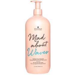 Schwarzkopf Mad About Waves Sulfate Free Cleanser 1000ml