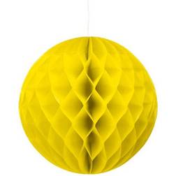 PartyDeco Honeycomb Ball 30cm Yellow