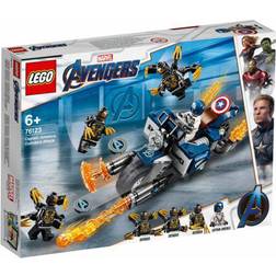 LEGO Marvel Super Heroes Captain America Outriders Attack 76123