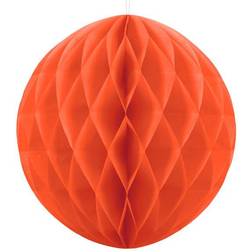 PartyDeco Honeycomb Ball 30cm Orange