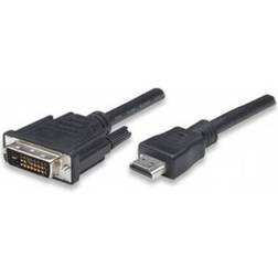 Techly HDMI-DVI D 5m