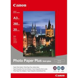 Canon SG-201 Plus Semi-gloss Satin A3 260g/m² 20stk
