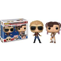 Funko Pop! Game Marvel vs Capcom Infinite: Captain Marvel vs Chun-Li