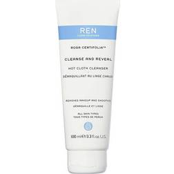 REN Clean Skincare Rosa Centifolia Cleanse & Reveal Hot Cloth Cleanser 100ml