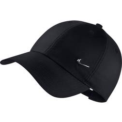 NIKE Metal Swoosh H86 Hat Unisex - Black/Metallic Silver