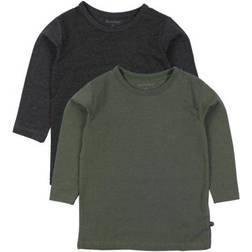 Minymo Basic Blouse 2-pack - Beetle (3934-978)