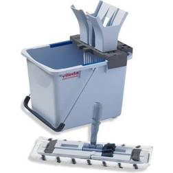 Vileda Fladmoppesystem spand/vrider/moppe/fremfører Kit 15L