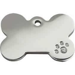 Red Dingo Placa Identificativa Diamante Hueso Para Perros