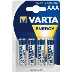 Varta Piles alcalines Energy AAA LR03 (4 Pces)