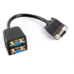 Lanberg VGA-2VGA M-F 0.2m