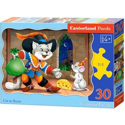 Castorland Cat in Boots 30 Pieces