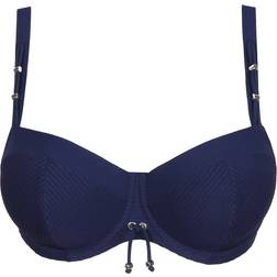 PrimaDonna Nikita Balcony Padded Bikini Top - Water Blue