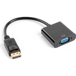 Lanberg DisplayPort - VGA Adapter M-F 0.2m