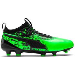 Puma ONE 19.1 evoKNIT FG/AG M - Green Gecko/Black/Gray