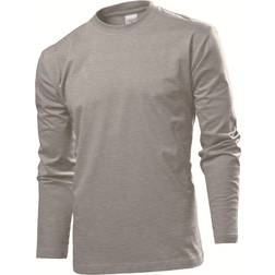 Stedman Comfort Long Sleeve T-shirt - Grey Heather