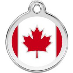 Red Dingo Emaljeret Canadisk Flag Large
