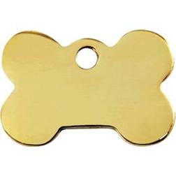 Red Dingo Placa Identificativa Latón Hueso Para Perros