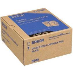 Epson Doble Cartucho De Tóner AL-C9300N Negro