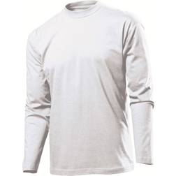 Stedman Classic Long Sleeve Men Wit Katoen - Heren