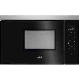 AEG MBB1756SEM Acero inoxidable, Negro