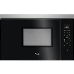 AEG MBB1756DEM Nero, Acciaio inossidabile