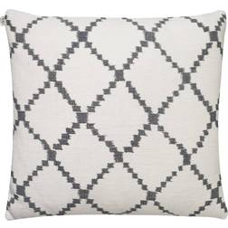 Chhatwal & Jonsson Ikat Kerela Cushion Cover White (50x50cm)