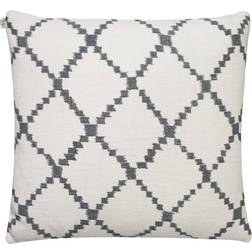 Chhatwal & Jonsson Ikat Kerela Housse de coussin Blanc (50x50cm)