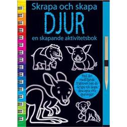 Skrapa och skapa - Djur (Spiral)