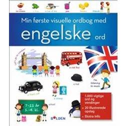Min første visuelle ordbog med engelske ord (Hardback) (Indbundet)