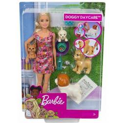 Barbie Doggy Daycare Doll & Pets FXH08