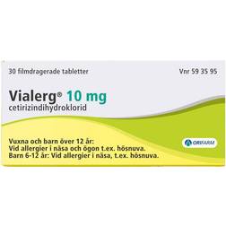 Vialerg 10mg 30 st Tablett