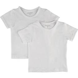 Minymo T-shirt 2-Pack - Brilliant White (3932-110)