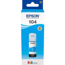 Epson EcoTank 104 Mustepullo - Cyan
