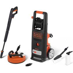 Black & Decker Hidrolimpiadora BXPW2200PE (2200W, Presión 150 bares, Caudal 440l/h) con Patio Cleaner Deluxe y Cepillo Fijo