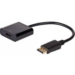 Akyga HDMI-DisplayPort M-F 0.2m