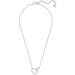 Swarovski Lovely Necklace - Silver/White