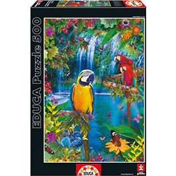 Educa Bird Tropical Land 500 Pieces