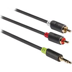 Konig 2RCA-3.5mm 2m