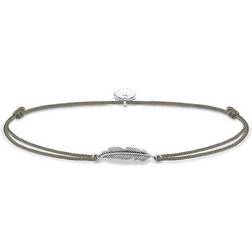 Thomas Sabo Little Secret Feather Anklet - Silver