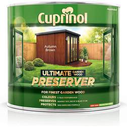 Cuprinol Ultimate Garden Wood Preserver Wood Protection Brown 1L