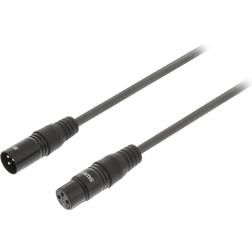 Sweex XLR 3-Pin-XLR 3-Pin M-F 5m