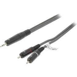 Sweex 2RCA-3.5mm 1.5m
