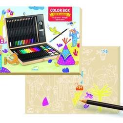Djeco Suitcase with Drawing Tools & Colors