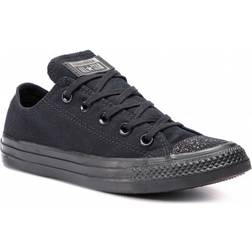 Converse Chuck Taylor Canvas Low Top W - Black/Black/Silver